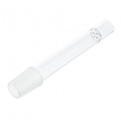 Arizer ArGo Glas Adapter er 14 mm bred and bruges til at tilkoble din vape til en water pipe eller bong 