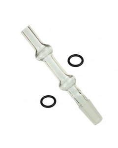 Lasinen suukappale on osa, joka yhdistyy Arizer Extreme Q:n ilmapalloon