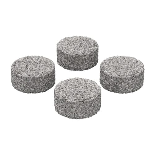 Ces tampons à concentrés s'insèrent dans des capsules de dosage et permettent de vaporiser des cires et des huiles