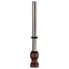 The XL Condenser Kit with wood mouthpiece from DynaVap helps provide a more even temperature when heating.