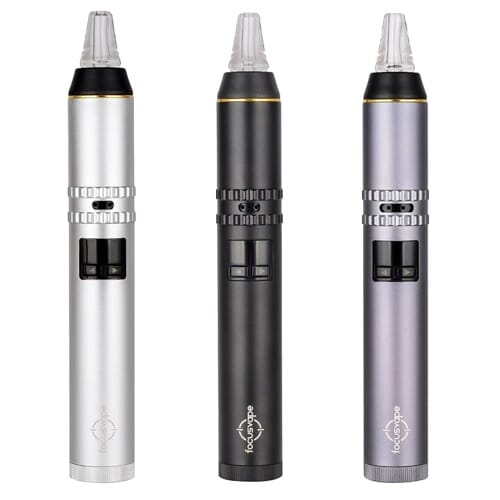 The FocusVape Pro S is available in three colours: silver, black and grey