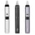 O FocusVape Pro S está disponível em três cores: prata, preto e cinzento