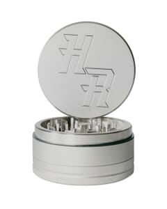 The Herb Ripper is a 4-piece Stainless Steel Grinder made of 100% stainless steel.