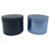 Kovová drtička "Space" je dostupná ve dvou barvách: modré a černé