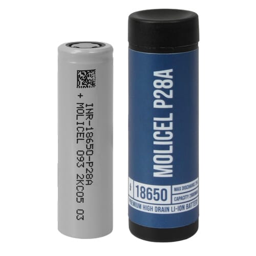 Molicel P28A - 2800 mAh 18650 Batteri