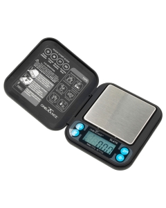 La On Balance Champion es una báscula de bolsillo que puede pesar hasta 500 g con una precisión de 0,01 g.