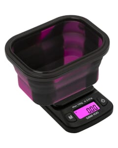 With the Silicone Bowl Scale from On Balance you never have to worry about spills when weighing again.