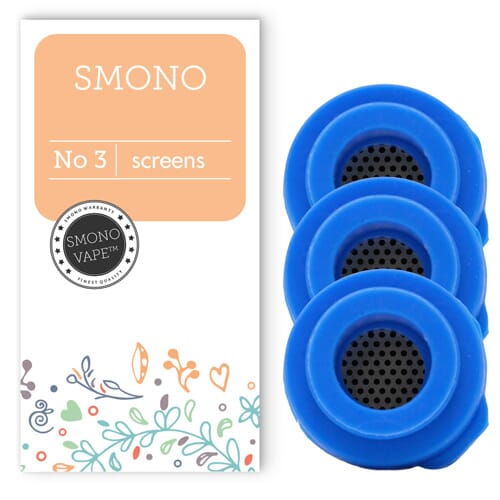 Make sure your vapor is always pure by replacing the Screens regularly in your Smono 3 vaporizer
