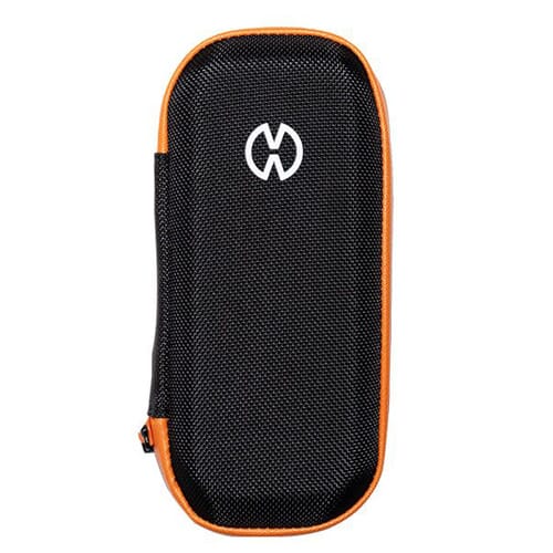 The zipped case for Venty vaporizer seen from the front.