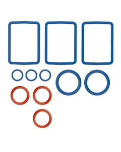 De Venty Afdichtring Set wordt geleverd met elf ringen in vier verschillende uitvoeringen.