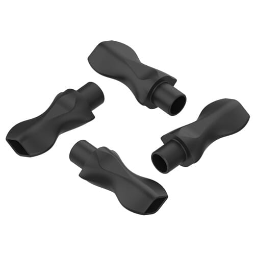 Volcano Hybrid - Jeu d'embouts buccaux pour tuyau