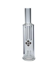 El Bubbler de cristal para el Wolkenkraft Äris está hecho de vidrio borosilicato.