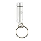 The Wolkenkraft Capsule Caddy easily to attaches to any keychain.