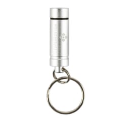 The Wolkenkraft Capsule Container is easy to attach to any keychain.