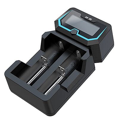 Xtar X2 Battery Charger for 18650, 20700, or 21700 batteries Xtar X2 Battery Charger for 18650, 20700, or 21700 batteries